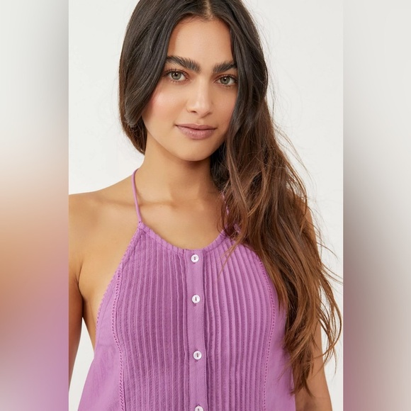 Free People Desert Days Mini Dress Orchid Size Small - Picture 4 of 7